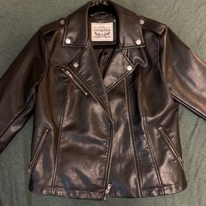 Levi’s Leather Moto Jacket